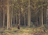 Famous Forest Paintings - The Forest of Countess Mordvinova